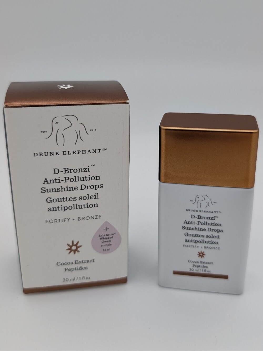 Drunk Elephant D-Bronzi Anti-Pollution Sunshine Drops Bronzer 1 fl Oz / 30 ml
